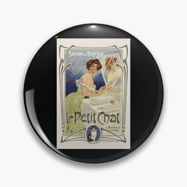 Item preview, Savon de toilette - Le Petit Chat France Vintage Poster 1899  designed and sold by RachelKoch9936.