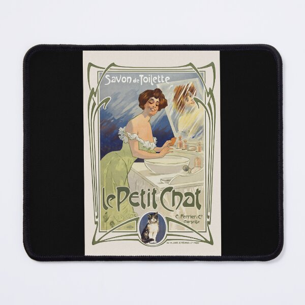 Item preview, Savon de toilette - Le Petit Chat France Vintage Poster 1899 designed and sold by RachelKoch9936.