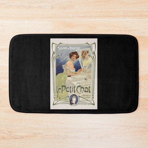 Item preview, Savon de toilette - Le Petit Chat France Vintage Poster 1899  designed and sold by RachelKoch9936.