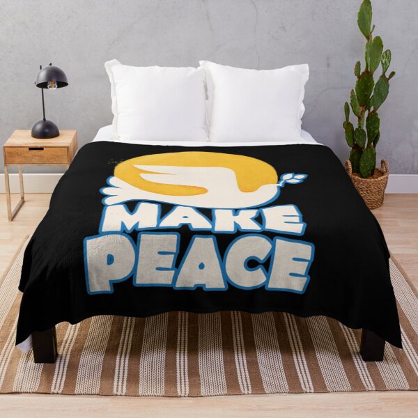 Item preview, Make Peace Typography designed and sold by CongDungUtre.