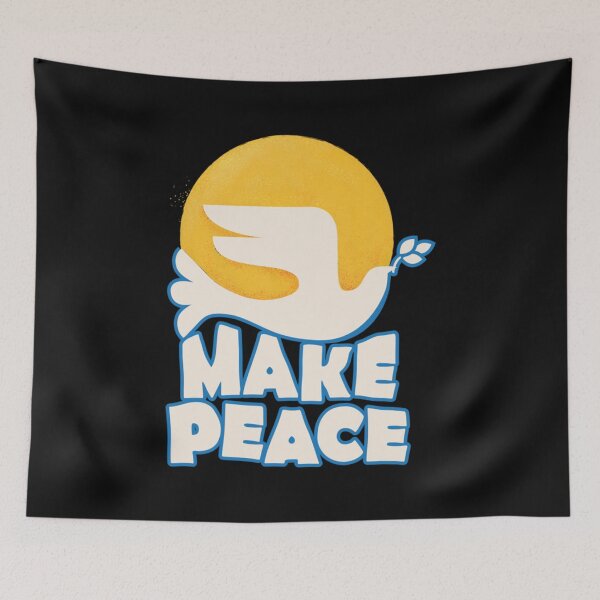 Item preview, Make Peace Typography designed and sold by CongDungUtre.