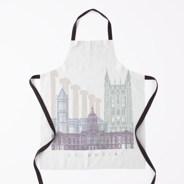 Item preview, COLUMBIA MO SKYLINE POSTER PASTEL designed and sold by paulrommer.