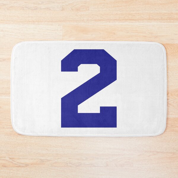 Item preview, Number 2, Blue two, Sports number two designed and sold by TheCultStuff.