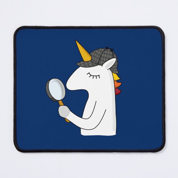 Item preview, detective unicorn designed and sold by LaDaDi.
