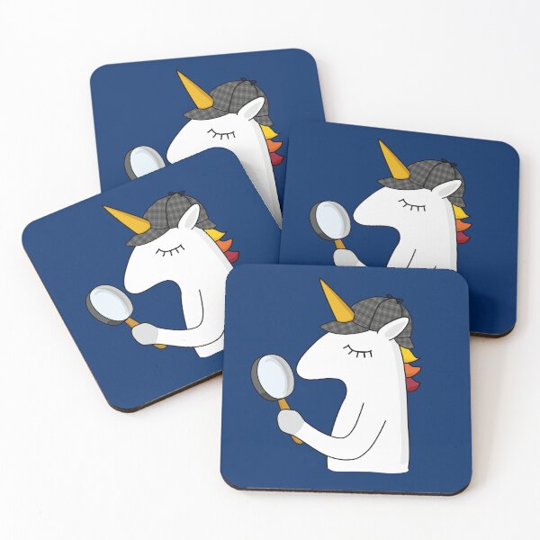 Item preview, detective unicorn designed and sold by LaDaDi.