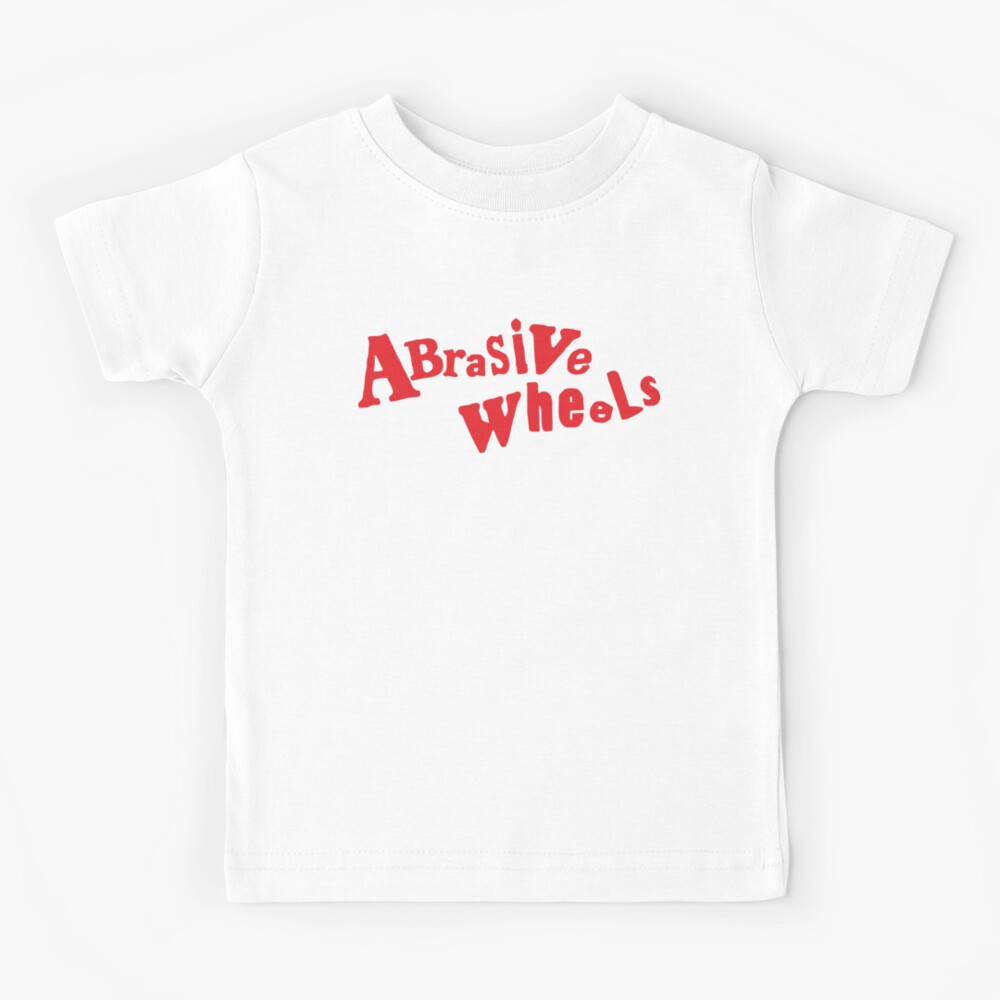"Abrasive Wheels Logo" Kids TShirt by woodwooddeath Redbubble