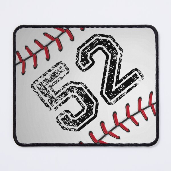 Item preview, Baseball ball number 52, fifty two designed and sold by TheCultStuff.