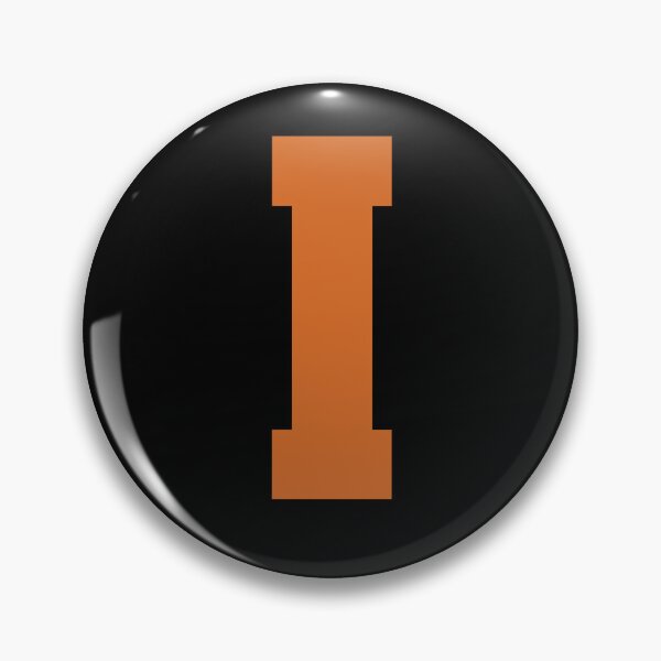 Item preview, Alphabet, Orange I, Sports letter I designed and sold by TheCultStuff.