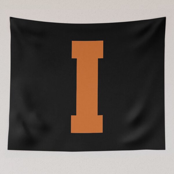 Item preview, Alphabet, Orange I, Sports letter I designed and sold by TheCultStuff.
