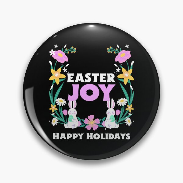 Item preview, Easter Joy Happy Holidays - A Cute Easter Typography designed and sold by RodolfoLeannon.