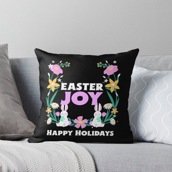Item preview, Easter Joy Happy Holidays - A Cute Easter Typography designed and sold by RodolfoLeannon.