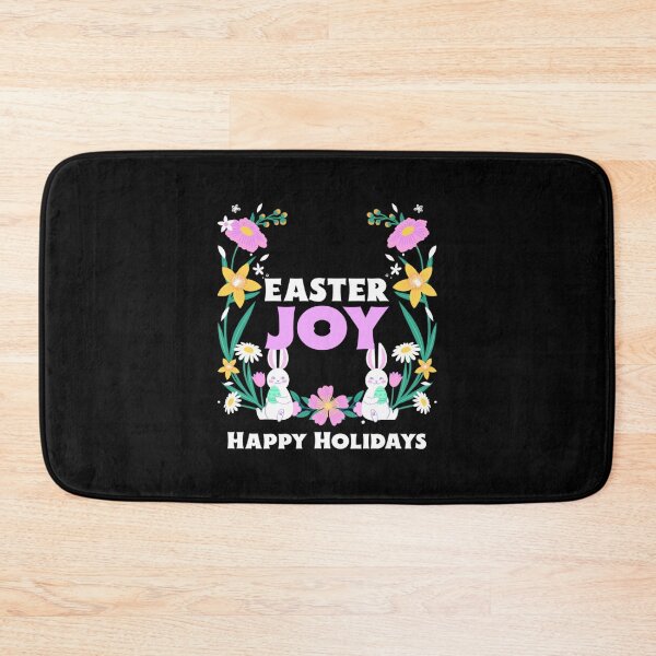 Item preview, Easter Joy Happy Holidays - A Cute Easter Typography designed and sold by RodolfoLeannon.