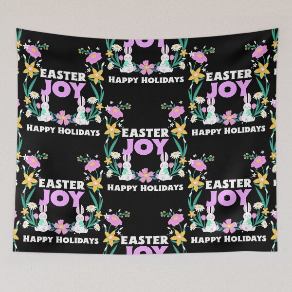 Item preview, Easter Joy Happy Holidays - A Cute Easter Typography designed and sold by RodolfoLeannon.