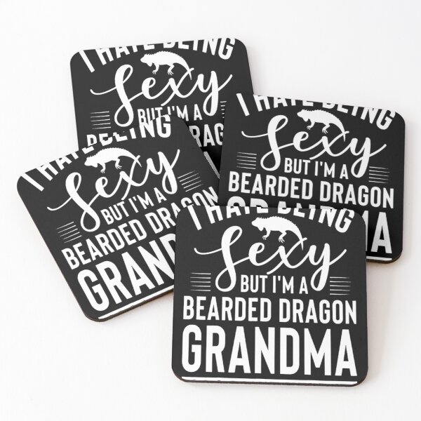 Item preview, Grand-mère dragon barbu . essentiel designed and sold by landxipascoe.