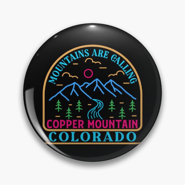 Item preview, Copper mountain Colorado - line art designed and sold by Nature-mark.