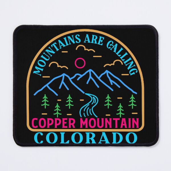 Item preview, Copper mountain Colorado - line art designed and sold by Nature-mark.