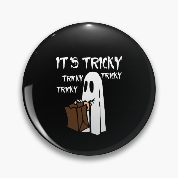 Item preview, Its Tricky Tricky Tricky Ghost Funny Halloween Party Gift designed and sold by REDallayah.