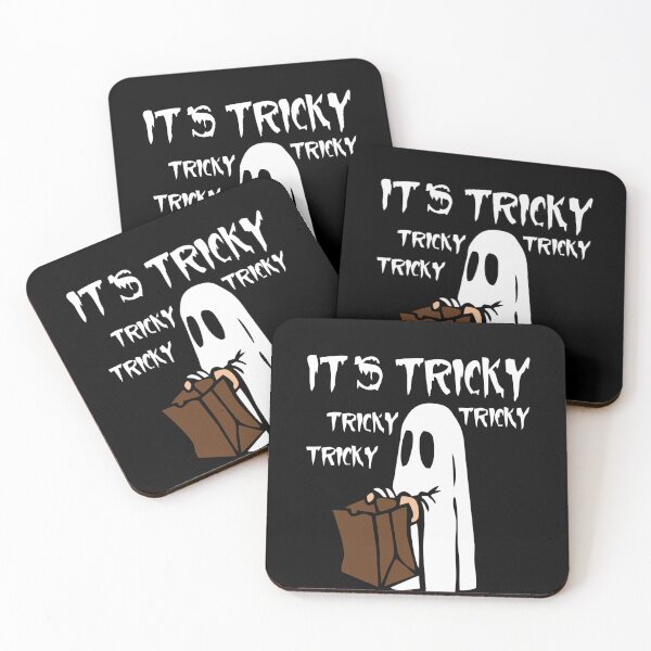 Item preview, Its Tricky Tricky Tricky Ghost Funny Halloween Party Gift designed and sold by REDallayah.