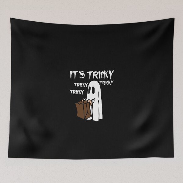 Item preview, Its Tricky Tricky Tricky Ghost Funny Halloween Party Gift designed and sold by REDallayah.