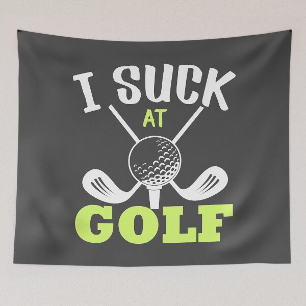 Item preview, Funny Bad Golfer Golfing Beginner I Suck At Golf designed and sold by SergioGavi.