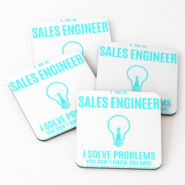 Item preview, Sales Engineer - I Solve Problems Job Gift designed and sold by melissaval2.