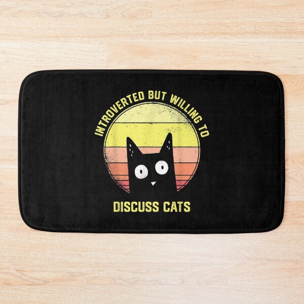 Item preview, Gift Introverted But Willing To Discuss Cats Vintage Introvert       designed and sold by FunnyAndLover.