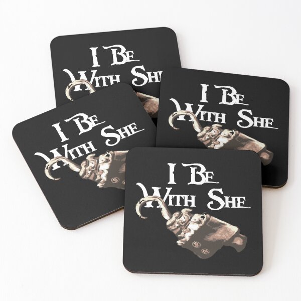Item preview, I Be With She Sea Pirate Lovers Carribean designed and sold by SergioGavi.