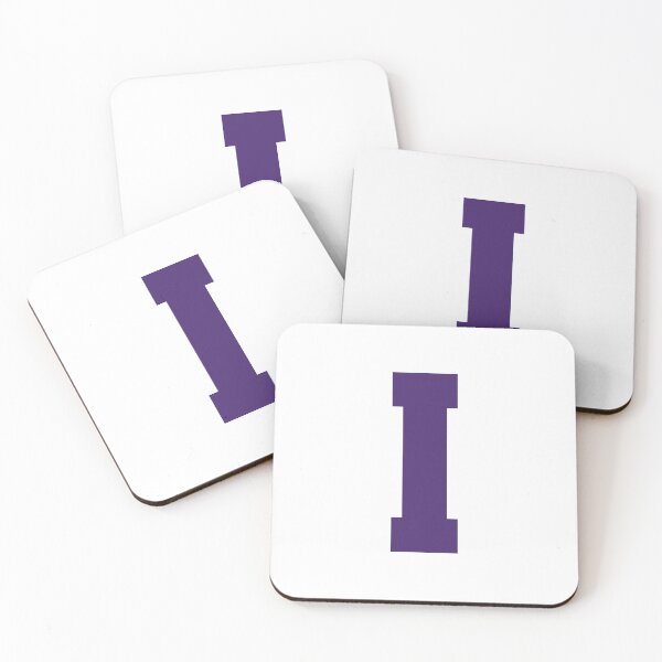 Item preview, Alphabet, Purple I, Sports letter I designed and sold by TheCultStuff.