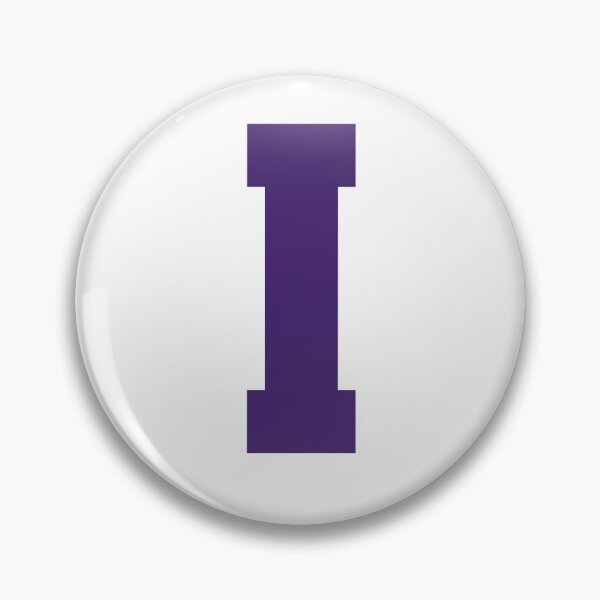 Item preview, Alphabet, Purple I, Sports letter I designed and sold by TheCultStuff.
