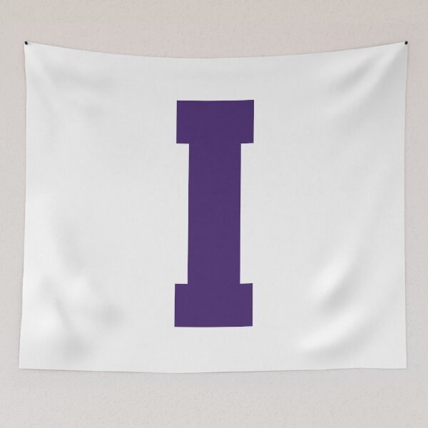 Item preview, Alphabet, Purple I, Sports letter I designed and sold by TheCultStuff.