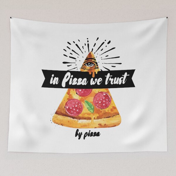 Item preview, In Pizza We Trust designed and sold by SergioGavi.