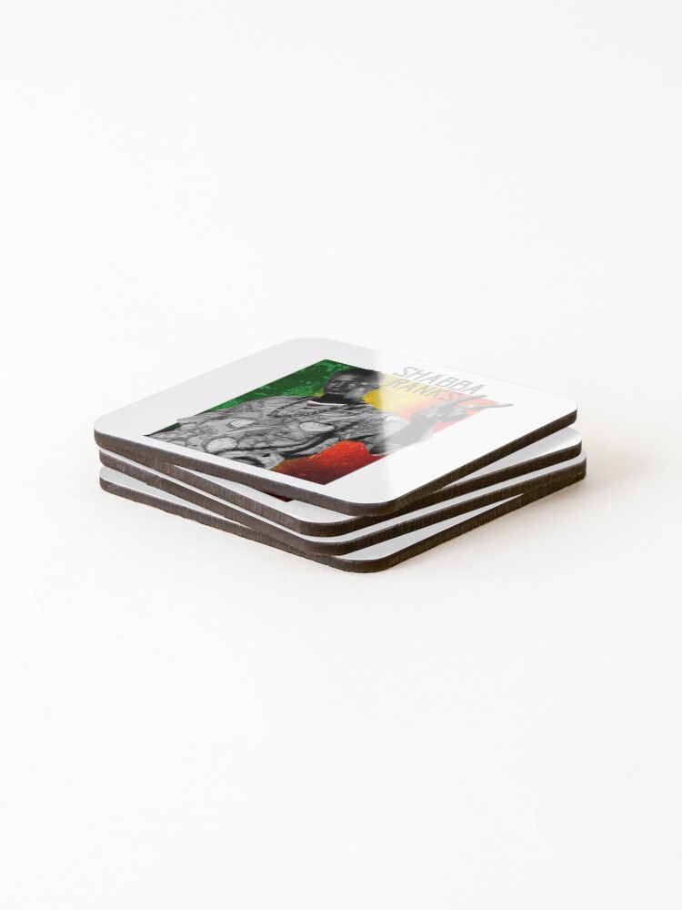 Thumbnail 4 of 5, Coasters (Set of 4), Shabba Ranks designed and sold by GuilteeShopp.