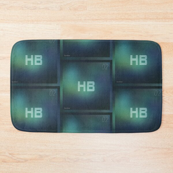Item preview, Abstract noisy gradient background with text HB designed and sold by NicoletaDesigns.