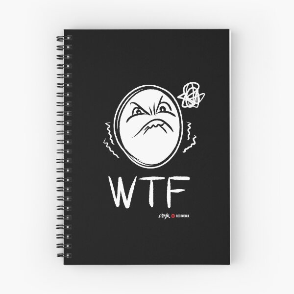 Item preview, WTF (Dark Background) designed and sold by DiHK.