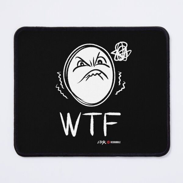 Item preview, WTF (Dark Background) designed and sold by DiHK.