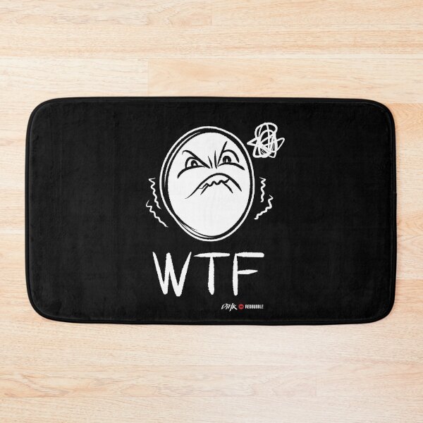 Item preview, WTF (Dark Background) designed and sold by DiHK.