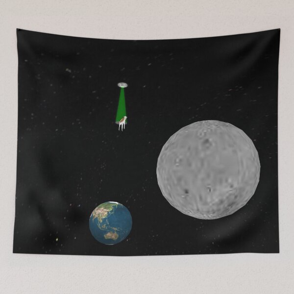 Item preview, and the cow jumped over the moon with the help of aliens designed and sold by The Poette.