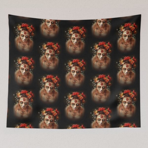 Item preview, Dios Des Los Muertos- sugar skulls 13 designed and sold by chrissy carter.