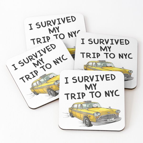 Item preview, Yellow TaxiI Survived my Trip To NYC designed and sold by AndrianaShop.