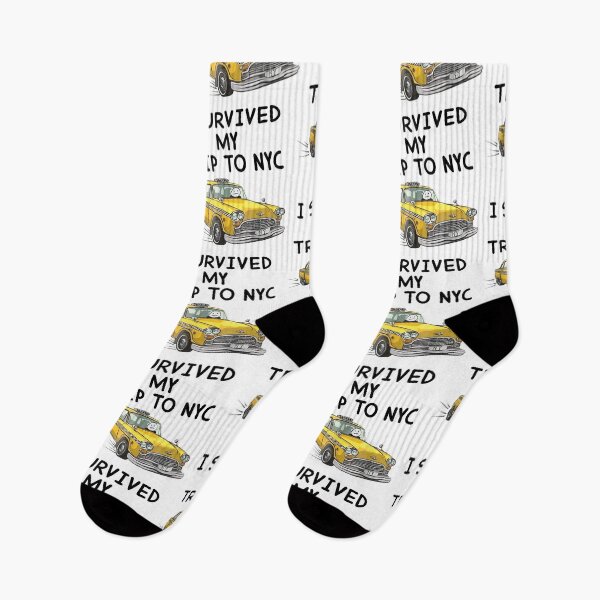 Item preview, Yellow TaxiI Survived my Trip To NYC designed and sold by AndrianaShop.