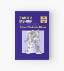 Cuaderno de tapa dura Gundam - Zaku ii - Manual del propietario