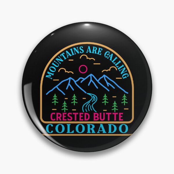 Item preview, Crested Butte colorado- line art designed and sold by Nature-mark.