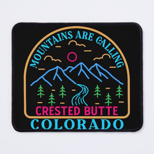 Item preview, Crested Butte colorado- line art designed and sold by Nature-mark.