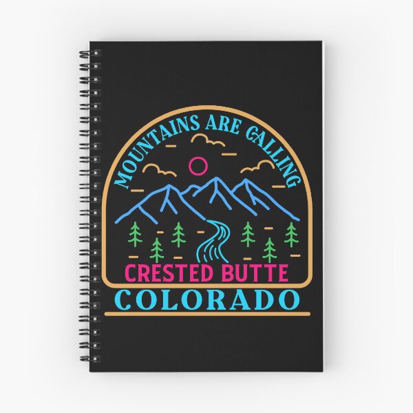 Item preview, Crested Butte colorado- line art designed and sold by Nature-mark.