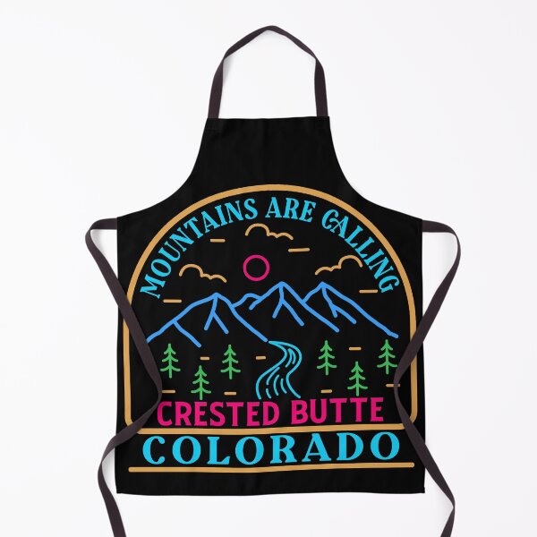 Item preview, Crested Butte colorado- line art designed and sold by Nature-mark.