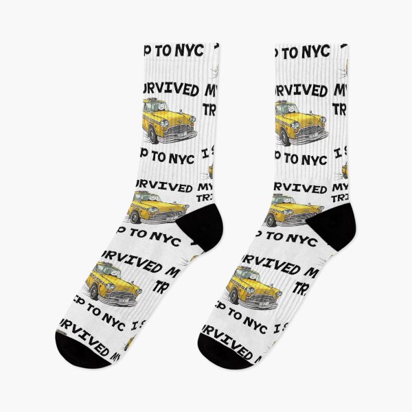 Item preview, Taxi Yellow I Survived my Trip To NYC designed and sold by AndrianaShop.