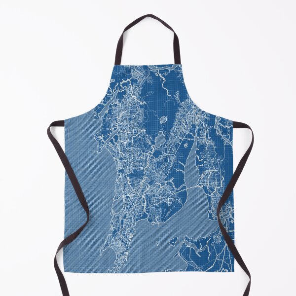Item preview, Mumbai City Map of India - Blueprint designed and sold by deMAP.