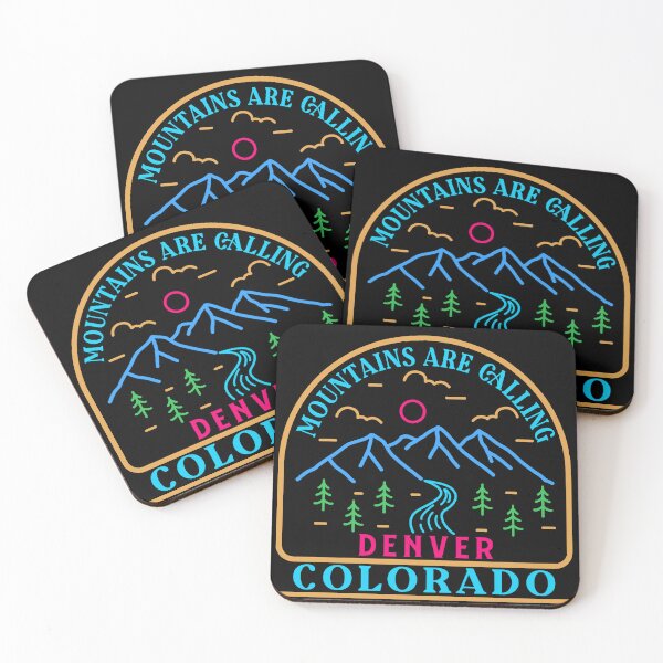 Item preview, Denver colorado- line art designed and sold by Nature-mark.