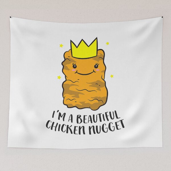 Item preview, Im A Beautiful Chicken Nugget Funny Chicken Nuggets designed and sold by davetmccall.