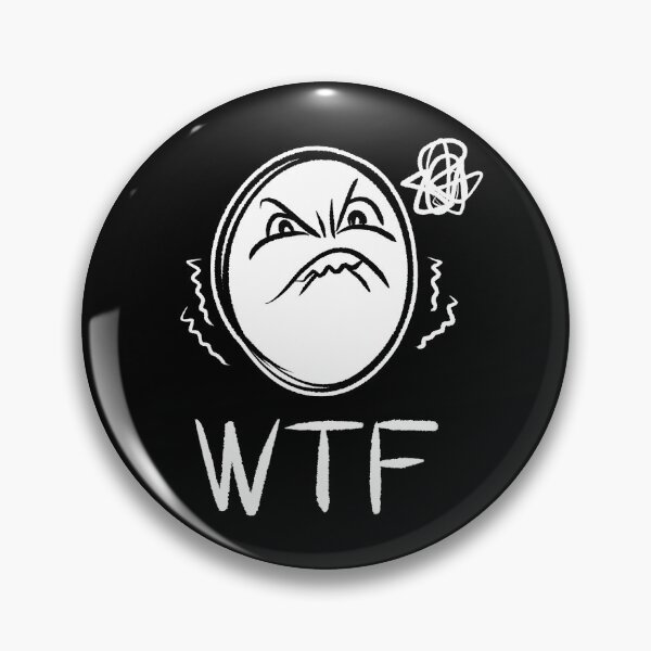 Item preview, WTF (Dark Background) designed and sold by DiHK.